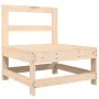 3-teiliges Gartensitzgruppen-Set aus massivem Kiefernholz von , Modulare Sofas für den Außenbereich - Ref: Foro24-825520, Pre...