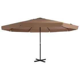 Gartenschirm mit taupegrauem Aluminiummast 500 cm von vidaXL, Sonnenschirme - Ref: Foro24-44475, Preis: 283,10 €, Rabatt: %