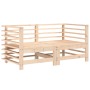 Sofás de esquina de jardín 2 uds madera maciza de pino by , Modular outdoor sofas - Ref: Foro24-825632, Price: 128,32 €, Disc...