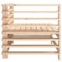 Sofás de esquina de jardín 2 uds madera maciza de pino by , Modular outdoor sofas - Ref: Foro24-825632, Price: 128,32 €, Disc...