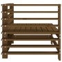 Massive Ecksitzsofa aus honigbraunem Pinienholz von , Modulare Sofas für den Außenbereich - Ref: Foro24-825607, Preis: 84,16 ...