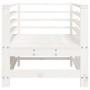 Gartenmöbel 2 Stück Massivholz Kiefer Weiß von , Modulare Sofas für den Außenbereich - Ref: Foro24-825626, Preis: 129,66 €, R...