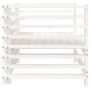 Gartenmöbel 2 Stück Massivholz Kiefer Weiß von , Modulare Sofas für den Außenbereich - Ref: Foro24-825626, Preis: 129,66 €, R...