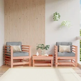 Gartenmöbel 2 Stück Massivholz Douglasie von , Modulare Sofas für den Außenbereich - Ref: Foro24-825630, Preis: 112,14 €, Rab...