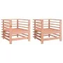 Gartenmöbel 2 Stück Massivholz Douglasie von , Modulare Sofas für den Außenbereich - Ref: Foro24-825630, Preis: 112,14 €, Rab...