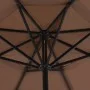 Garden umbrella with taupe gray aluminum pole 500 cm by vidaXL, Umbrellas - Ref: Foro24-44475, Price: 255,39 €, Discount: %