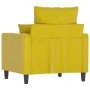 Sillón de terciopelo amarillo 60 cm by , Sofas - Ref: Foro24-359289, Price: 147,61 €, Discount: %