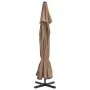 Gartenschirm mit taupegrauem Aluminiummast 500 cm von vidaXL, Sonnenschirme - Ref: Foro24-44475, Preis: 249,94 €, Rabatt: %