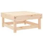 Massiver Gartenhocker aus Kiefernholz von , Modulare Sofas für den Außenbereich - Ref: Foro24-825380, Preis: 49,30 €, Rabatt: %