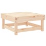 Taburete de jardín madera maciza de pino by , Modular outdoor sofas - Ref: Foro24-825380, Price: 50,05 €, Discount: %