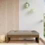 Taburete de jardín madera maciza de pino marrón miel 120x80 cm by , Modular outdoor sofas - Ref: Foro24-825754, Price: 77,09 ...