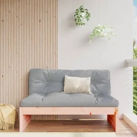 Mittiges Gartensofa aus massiver Douglasien-Fichte 120x80 cm von , Modulare Sofas für den Außenbereich - Ref: Foro24-825749, ...
