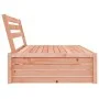 Sofá central de jardín madera maciza de abeto Douglas 120x80 cm by , Modular outdoor sofas - Ref: Foro24-825749, Price: 102,7...
