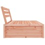 Sofá central de jardín madera maciza de abeto Douglas 120x80 cm by , Modular outdoor sofas - Ref: Foro24-825749, Price: 104,1...