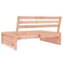 Sofá central de jardín madera maciza de abeto Douglas 120x80 cm by , Modular outdoor sofas - Ref: Foro24-825749, Price: 102,7...