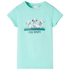 Kinder-T-Shirt in Hellmintgrün, Größe 92. von , Kinder-T-Shirts - Ref: Foro24-11094, Preis: 8,30 €, Rabatt: %