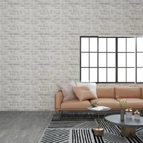 Paneles de pared 3D diseño de ladrillo 10 uds EPS gris claro by , Wall covering - Ref: Foro24-147199, Price: 201,95 €, Discou...
