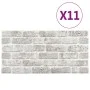 Paneles de pared 3D diseño de ladrillo 10 uds EPS gris claro de , Recubrimiento de paredes - Ref: Foro24-147199, Precio: 206,...