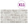 Paneles de pared 3D diseño de ladrillo 10 uds EPS gris claro by , Wall covering - Ref: Foro24-147199, Price: 209,52 €, Discou...
