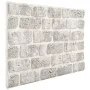3D Wandpaneele Ziegelstein Design 10 Stück EPS Hellgrau von , Wandverkleidung - Ref: Foro24-147199, Preis: 201,95 €, Rabatt: %