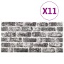 Paneles de pared 3D diseño de ladrillo 10 uds EPS gris oscuro by , Wall covering - Ref: Foro24-147200, Price: 161,99 €, Disco...