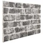 3D Wandpaneele Ziegelstein Design 10 Stück EPS Dunkelgrau von , Wandverkleidung - Ref: Foro24-147200, Preis: 158,38 €, Rabatt: %