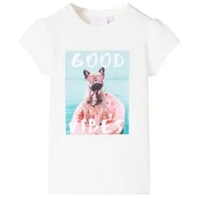 Kinder-T-Shirt in Naturfarbe, Größe 128. von , Kinder-T-Shirts - Ref: Foro24-11222, Preis: 8,52 €, Rabatt: %