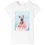 Kinder-T-Shirt in Naturfarbe, Größe 104. von , Kinder-T-Shirts - Ref: Foro24-11220, Preis: 8,52 €, Rabatt: %