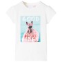 Kinder-T-Shirt in Naturfarbe, Größe 104. von , Kinder-T-Shirts - Ref: Foro24-11220, Preis: 8,60 €, Rabatt: %