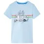 Camiseta infantil azul claro 140 de , Camisetas para niños - Ref: Foro24-12043, Precio: 8,32 €, Descuento: %