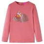 Langärmeliges Kinder-T-Shirt in verwaschenem Rosa, Größe 116. von , Kinder-T-Shirts - Ref: Foro24-14106, Preis: 8,72 €, Rabat...