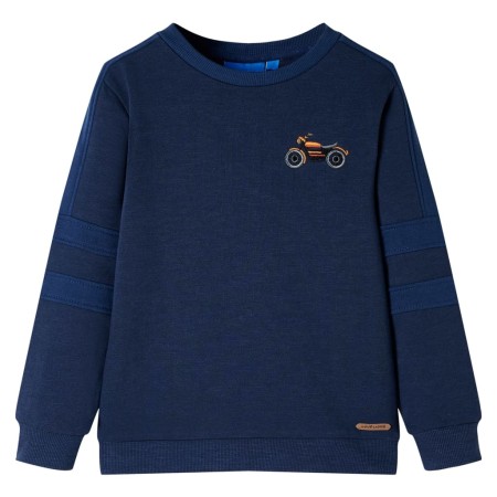 Sudadera infantil azul marino mélange 140 by , Kids T-shirts - Ref: Foro24-12663, Price: 12,33 €, Discount: %