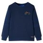 Kinder-Sweatshirt in Marineblau Melange, Größe 140. von , Kinder-T-Shirts - Ref: Foro24-12663, Preis: 12,20 €, Rabatt: %