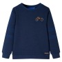 Kinder-Sweatshirt in Marineblau Melange, Größe 140. von , Kinder-T-Shirts - Ref: Foro24-12663, Preis: 12,33 €, Rabatt: %