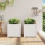 Außenblumenkästen, 2 Stück Massivholz aus weißer Kiefer von , Töpfe und Pflanzgefäße - Ref: Foro24-837417, Preis: 99,52 €, Ra...