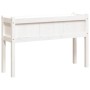 Jardineras exterior con patas 2 uds madera maciza pino blanco de , Maceteros y jardineras - Ref: Foro24-837567, Precio: 115,6...