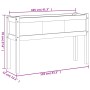 Außenblumenkästen mit Beinen, 2 Stück Massivholz Kiefer Weiß von , Töpfe und Pflanzgefäße - Ref: Foro24-837567, Preis: 115,80...