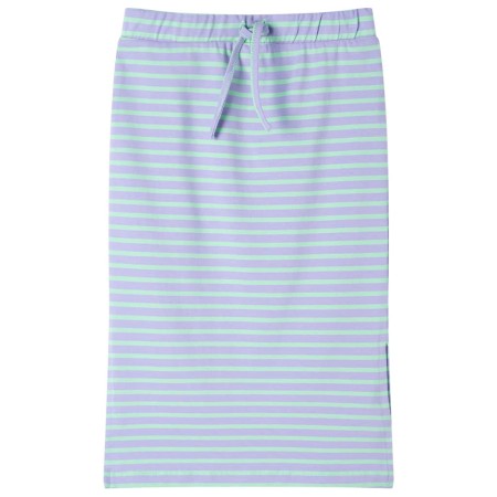 Falda recta infantil con rayas menta brillante 128 by , kids pants - Ref: Foro24-10917, Price: 10,55 €, Discount: %