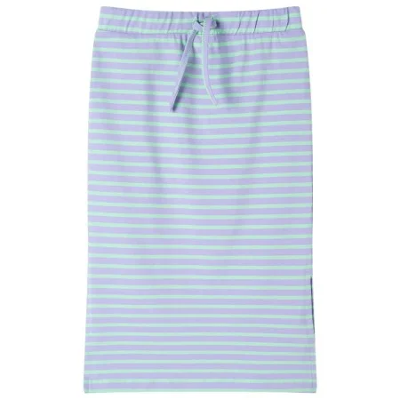Falda recta infantil con rayas menta brillante 128 de , Pantalones de niños - Ref: Foro24-10917, Precio: 10,44 €, Descuento: %