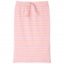 Falda recta infantil con rayas rosa 104 by , kids pants - Ref: Foro24-10920, Price: 10,55 €, Discount: %