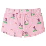 Kurze Kinderhose mit hellrosa Kordelzug, Größe 128. von , Kinderhosen - Ref: Foro24-10962, Preis: 9,87 €, Rabatt: %