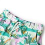 Pantalones cortos infantiles con cordón menta claro 92 by , kids pants - Ref: Foro24-10859, Price: 9,95 €, Discount: %