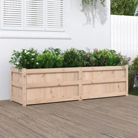 Massive Holzblumenkasten aus Kiefer 180x50x50 cm von , Töpfe und Pflanzgefäße - Ref: Foro24-837504, Preis: 136,66 €, Rabatt: %
