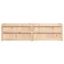 Jardinera de madera maciza de pino 180x50x50 cm de , Maceteros y jardineras - Ref: Foro24-837504, Precio: 137,23 €, Descuento: %