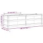Jardinera de madera maciza de pino 180x50x50 cm de , Maceteros y jardineras - Ref: Foro24-837504, Precio: 137,23 €, Descuento: %