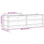 Massive Holzblumenkasten aus Kiefer 180x50x50 cm von , Töpfe und Pflanzgefäße - Ref: Foro24-837504, Preis: 142,71 €, Rabatt: %