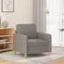 Sillón de tela gris taupé 60 cm by , Sofas - Ref: Foro24-359469, Price: 142,72 €, Discount: %