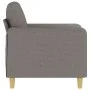 Sillón de tela gris taupé 60 cm by , Sofas - Ref: Foro24-359469, Price: 142,72 €, Discount: %