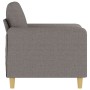 Sillón de tela gris taupé 60 cm by , Sofas - Ref: Foro24-359469, Price: 144,90 €, Discount: %