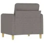 Sillón de tela gris taupé 60 cm by , Sofas - Ref: Foro24-359469, Price: 142,72 €, Discount: %